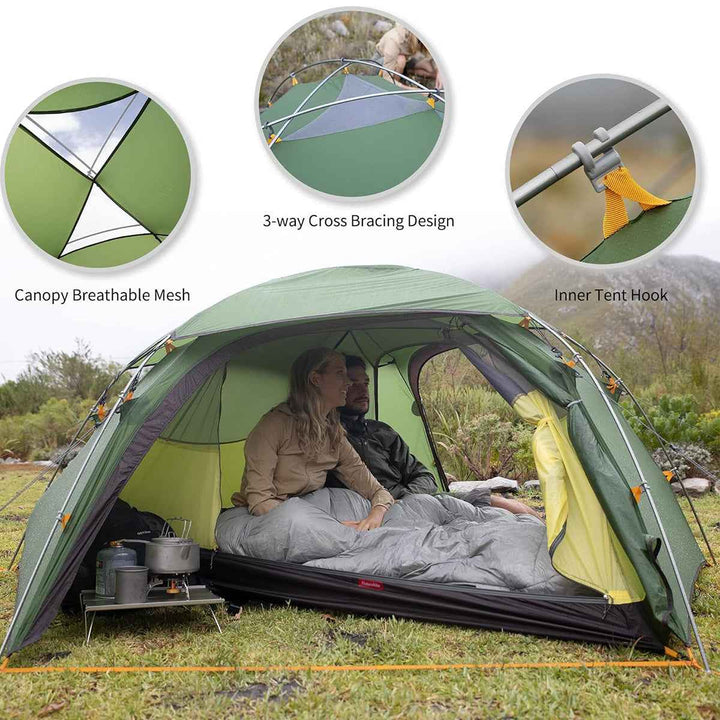 Cloud Peak™ 2-Person 4-Season Backpacking Tent