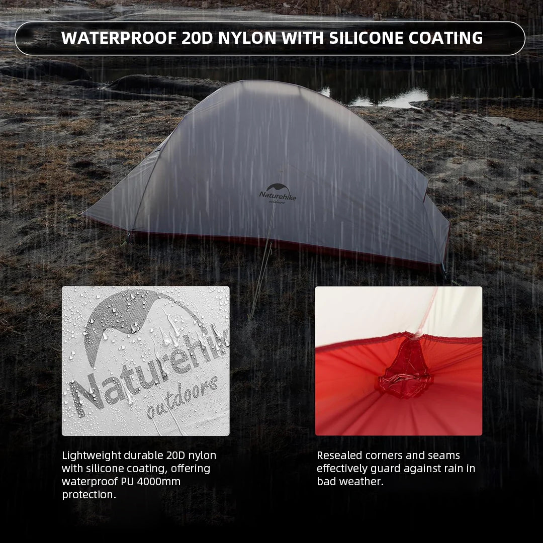 Cloud Up 1-Person Lightweight Backpacking Tent | Naturehike Cloud Up 1-Person Lightweight Backpacking Tent | Naturehike