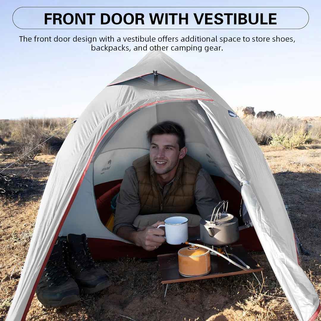 Cloud Up™ ultraleichtes Trekkingzelt für 1 Person