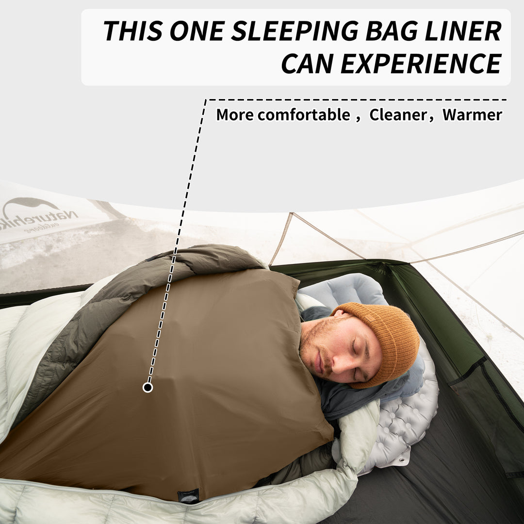 Flame™ Ultraleichtes Schlafsack-Inlett – Naturehike