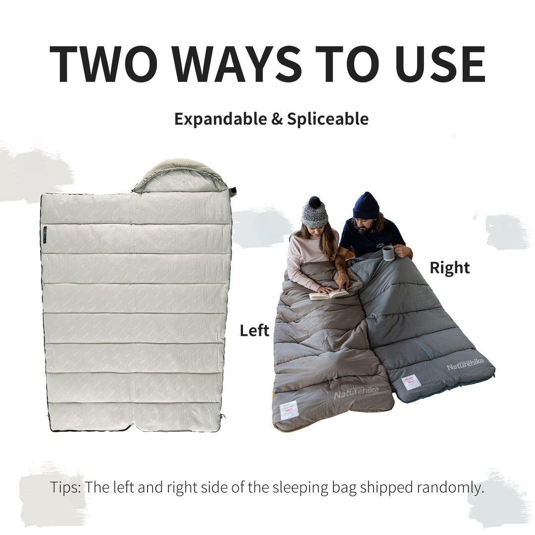 sonnenstrick schlafsack SunTherm™ M400 Synthetik-Schlafsack 34°F / 1°C – Naturehike