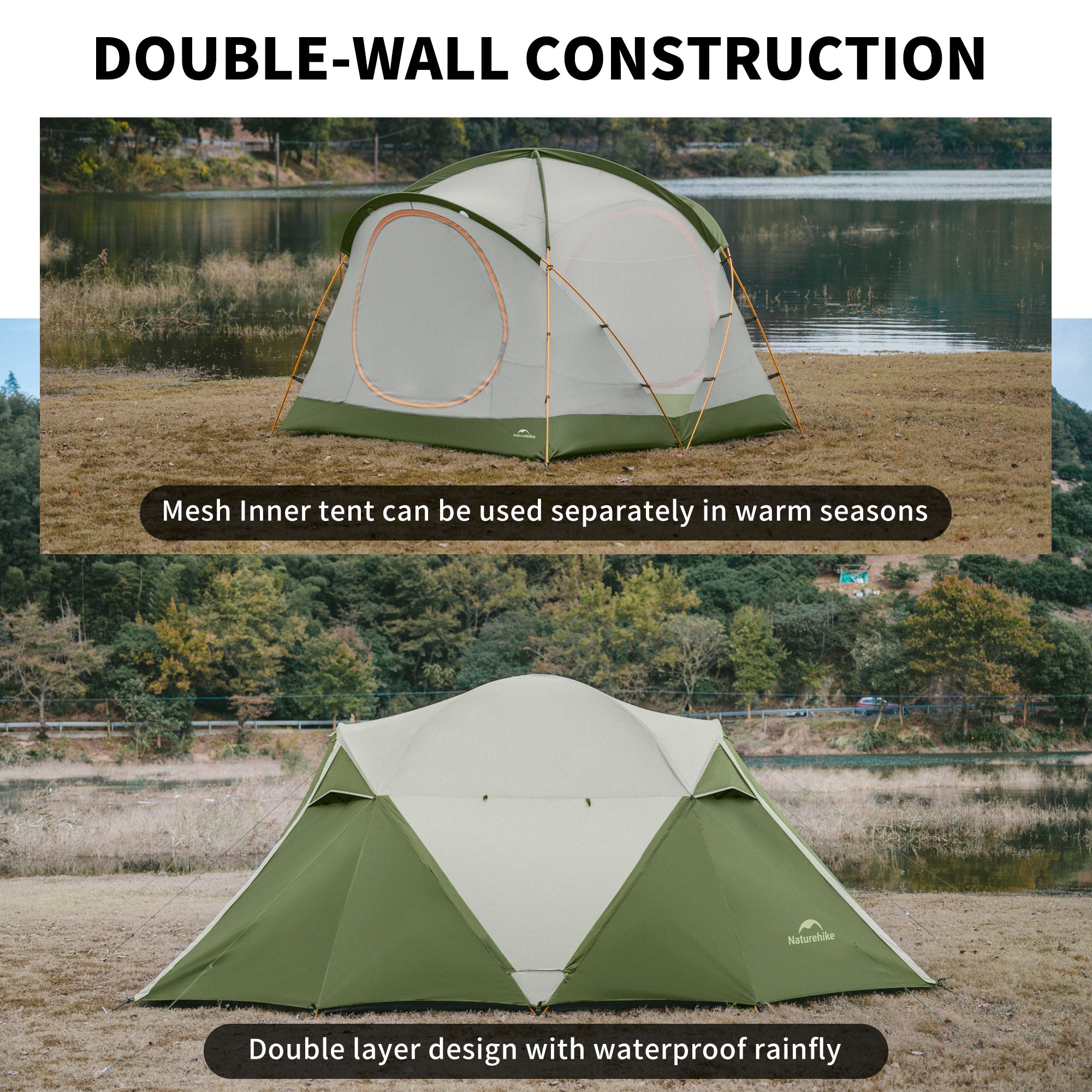 KOTA 4-Person Camping Tent | Naturehike