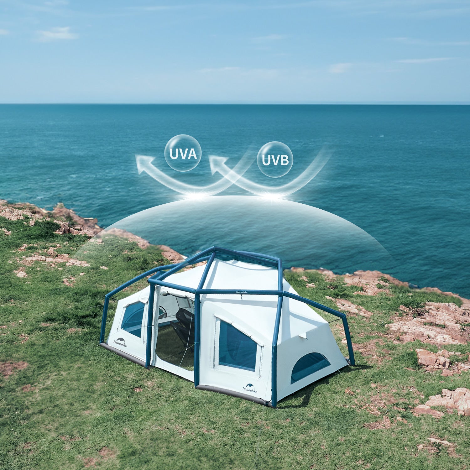 Lingfeng Air 12 Lightweight Inflatable Tent | Naturehike