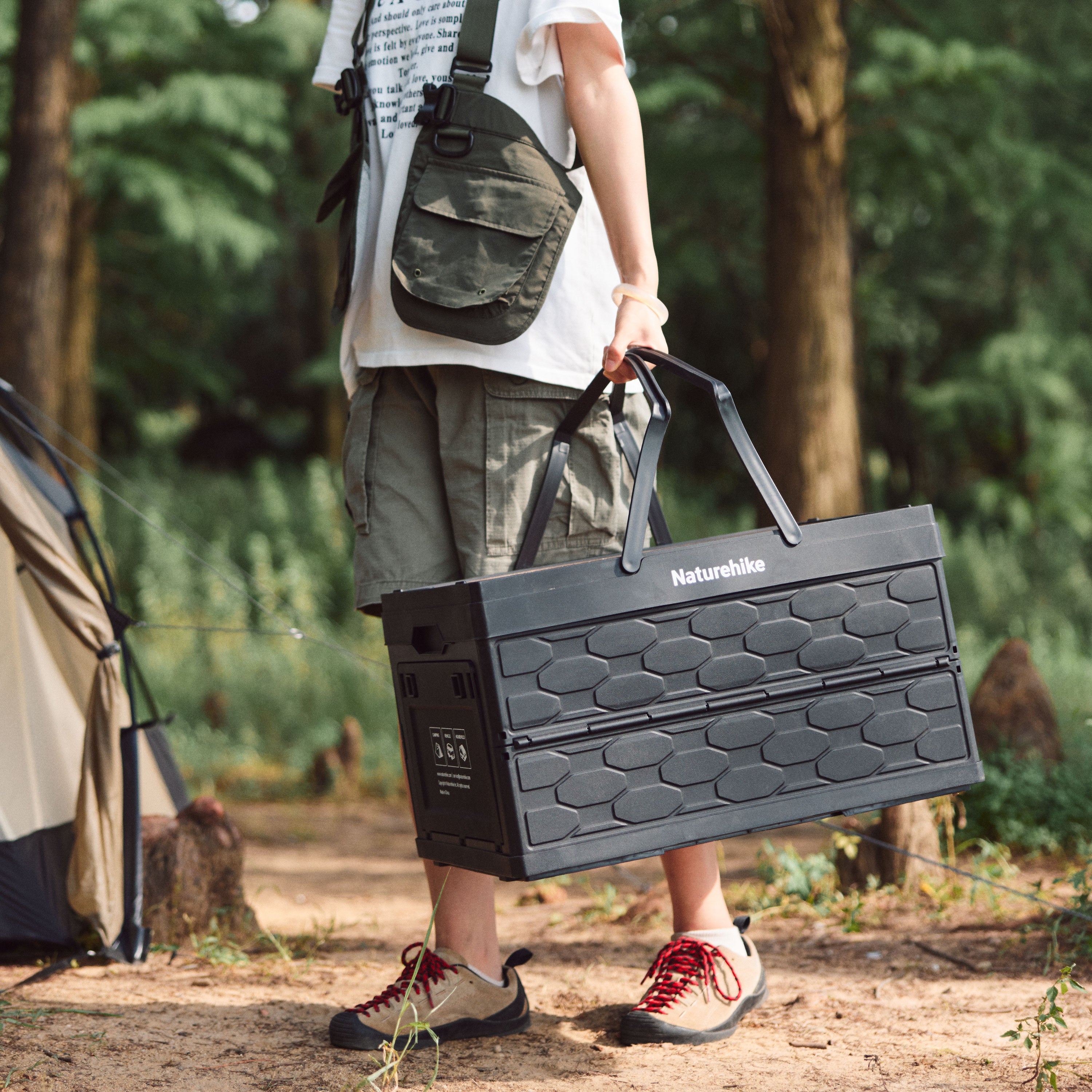 INOUTDOOR LIVING TABLE (L) ＋収納袋 Lispace™ 50L All-in-One Folding Storage Table – Naturehike