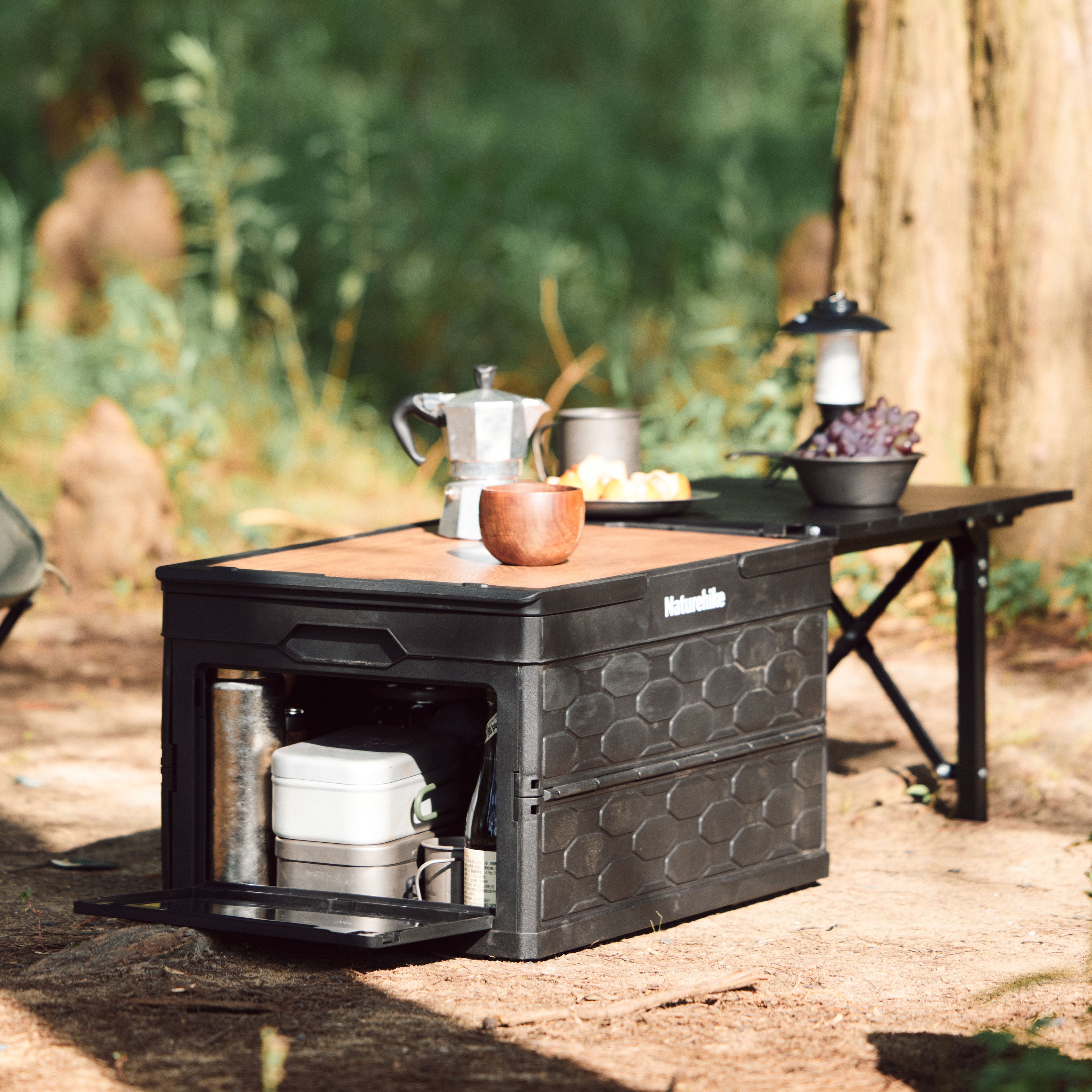 Lispace™ 50L All-in-One Folding Storage Table – Naturehike