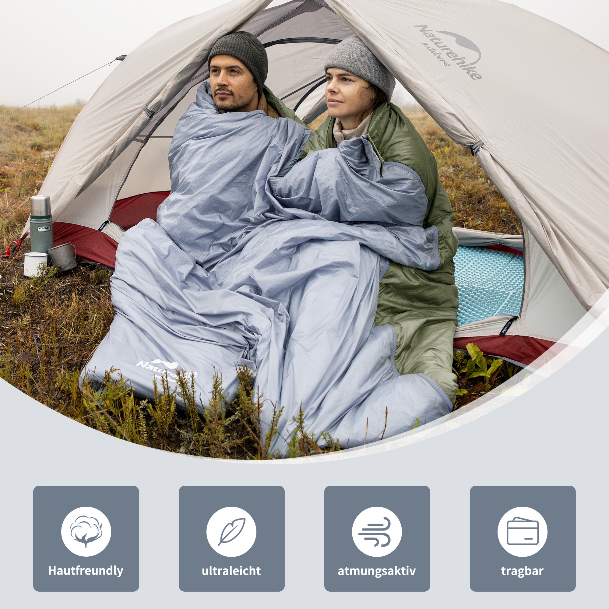 LW180™ 合成寝袋 59°F / 15°C – Naturehike