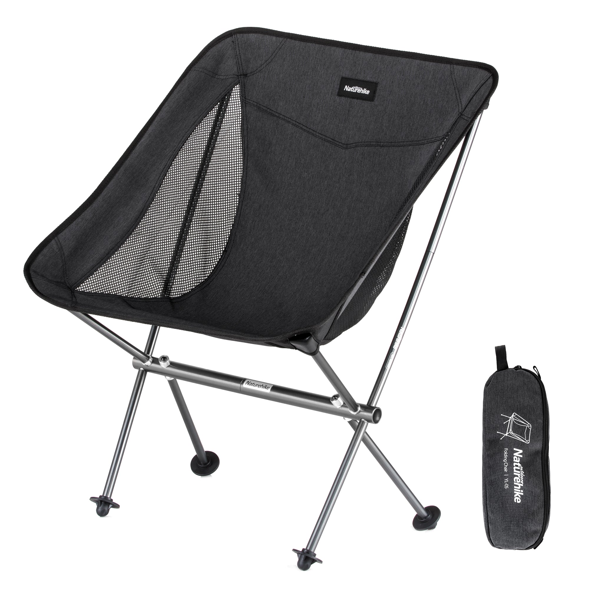 未開封 wanderout YOchair yool black Naturehike_YL05_Ultralight_Por