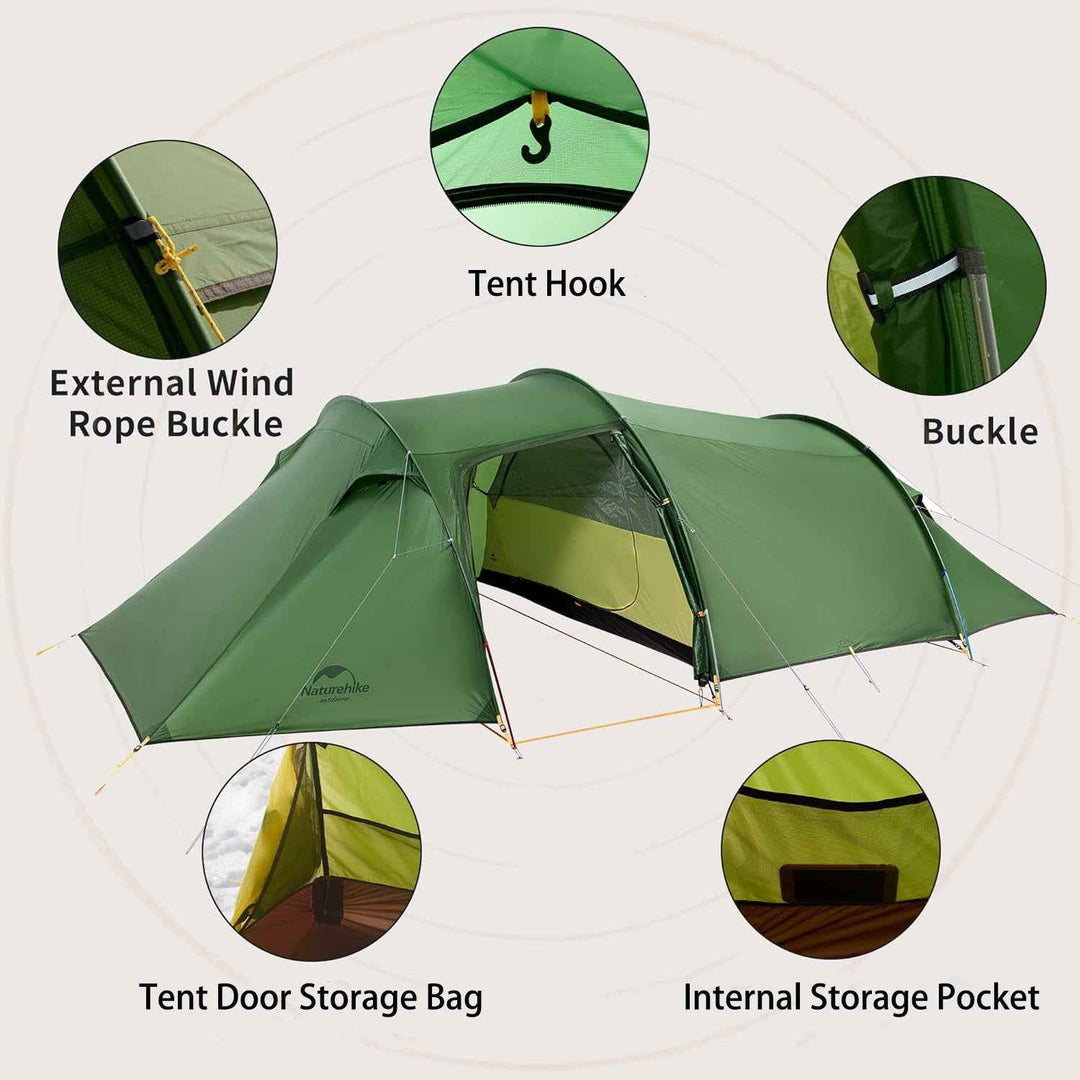Opalus™ 3-Person 4-Season Tunnel Tent