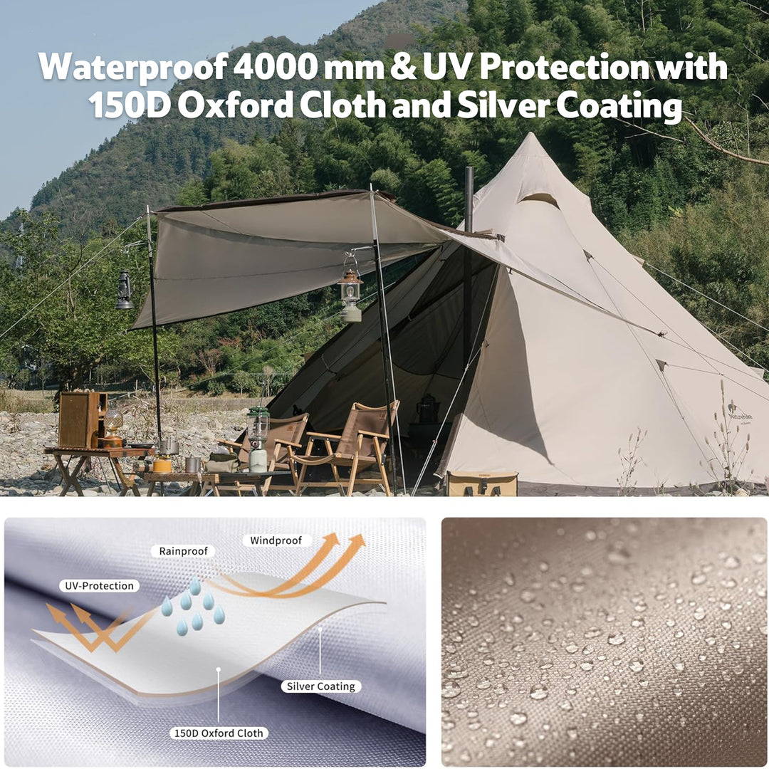 10t tipi zelt shoshone Ranch 8-Personen-Tipi-Zelt
