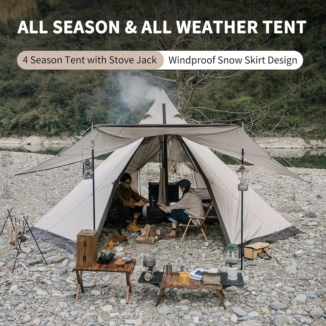 tipi zelt outdoor erwachsene Ranch 8-Personen-Tipi-Zelt