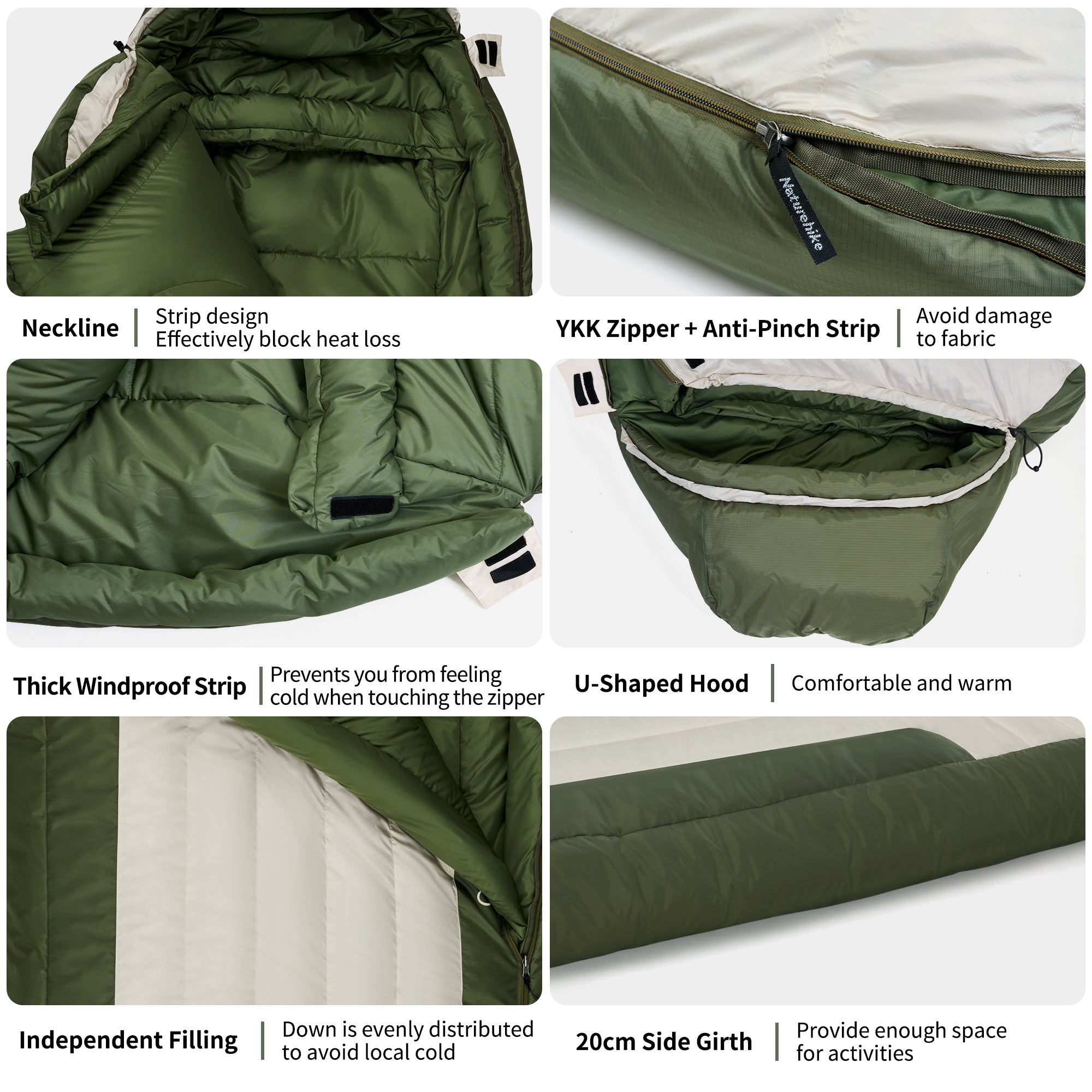 XR1500 Snowmelt Down Sleeping Bag – Naturehike