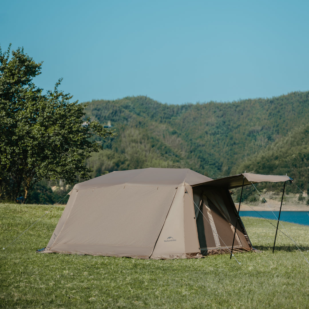 sleep in tents auf deutsch Village™ 13 Flagship 8-Person Automatic Cabin Tent