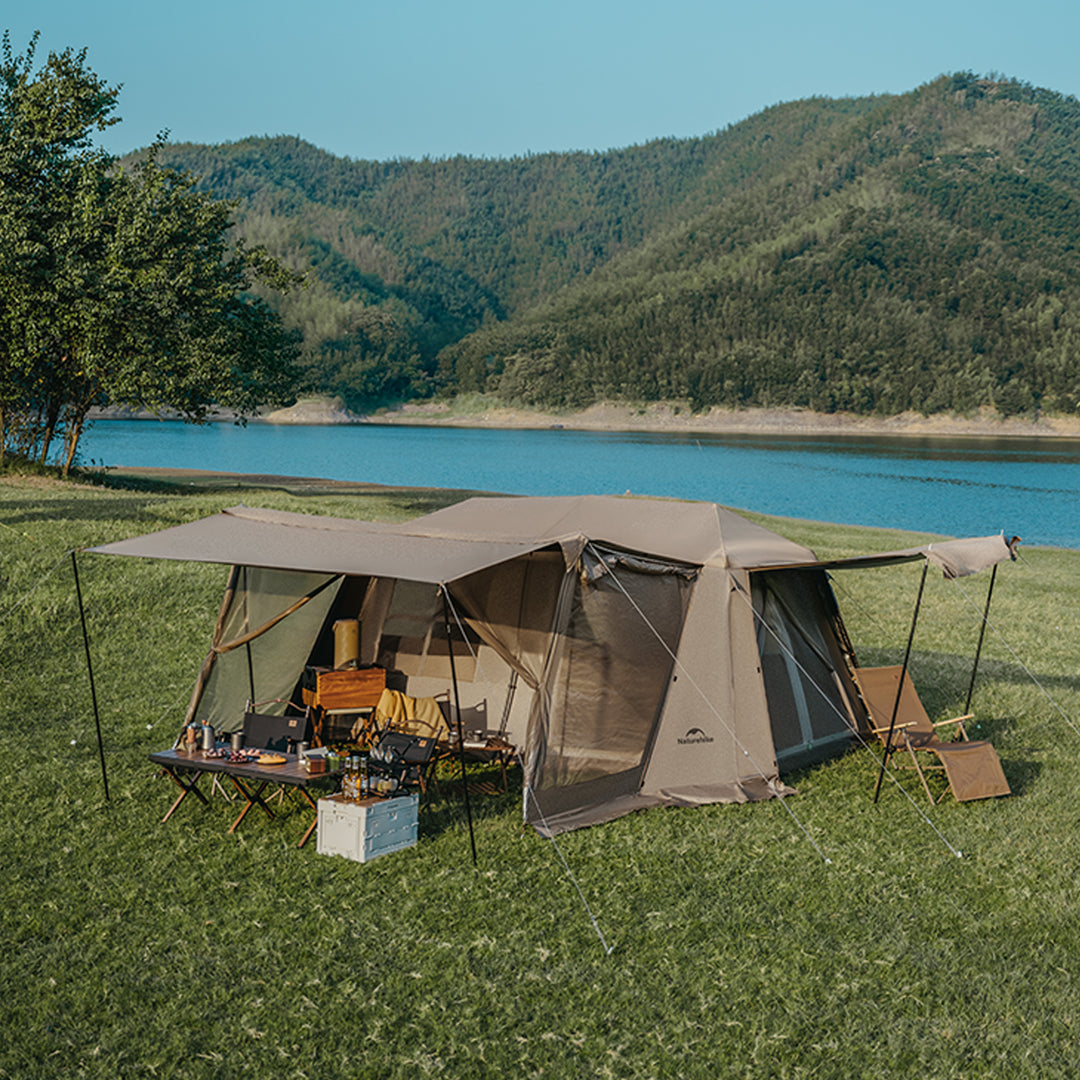 jet tent Village 13 8-Person Automatic Cabin Tent – TIBLACK