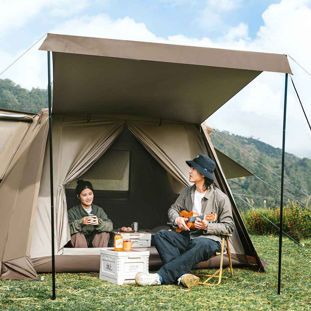 Village 6.0 4-Person Instant Cabin Tent