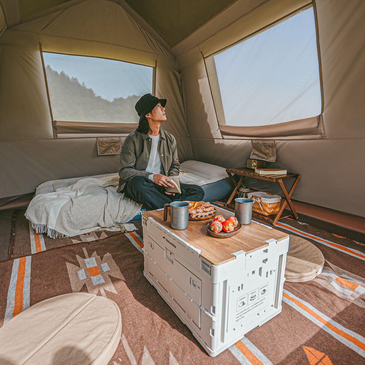 Village™ 6.0 4-Person Instant Cabin Tent