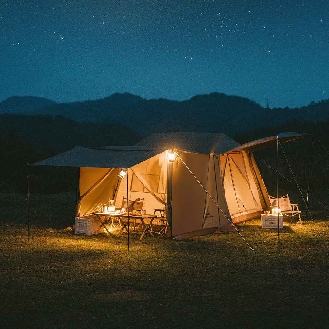 Village 6.0 4-Person Instant Cabin Tent
