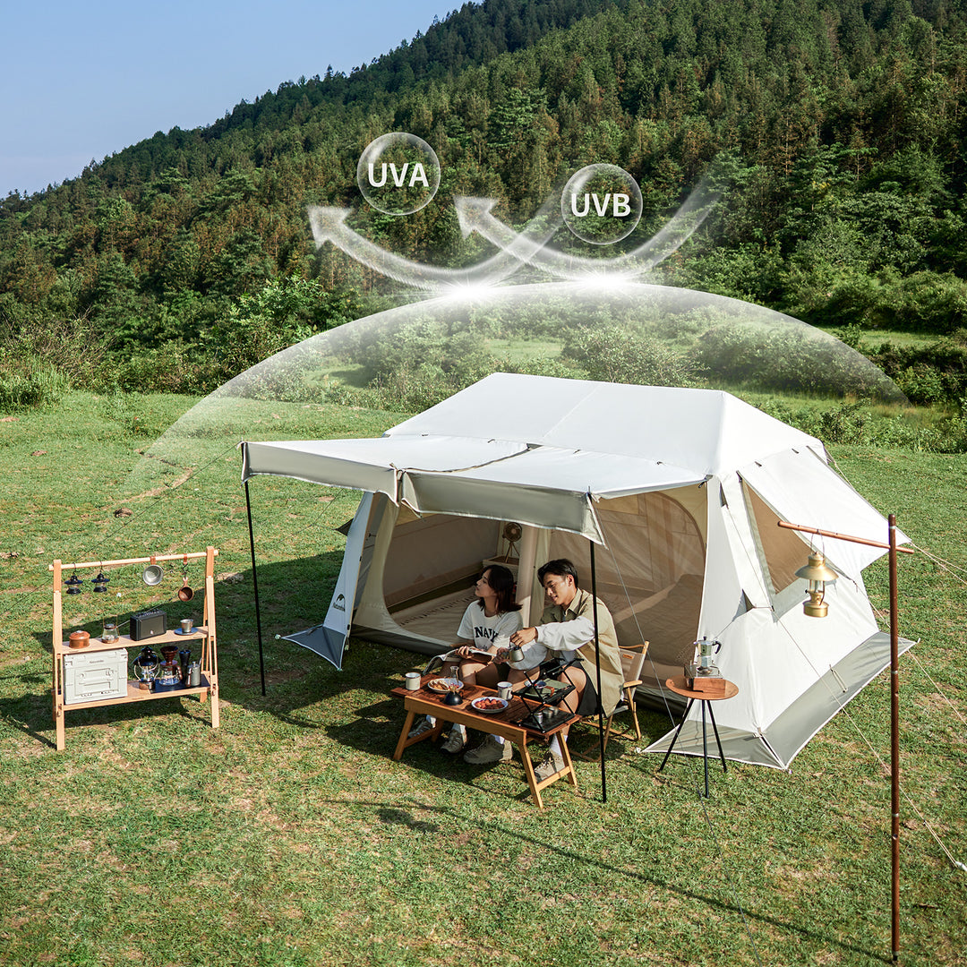 haltbarkeit aufblasbares zelt Village AIR 8.5 Aufblasbares Zelt – Naturehike