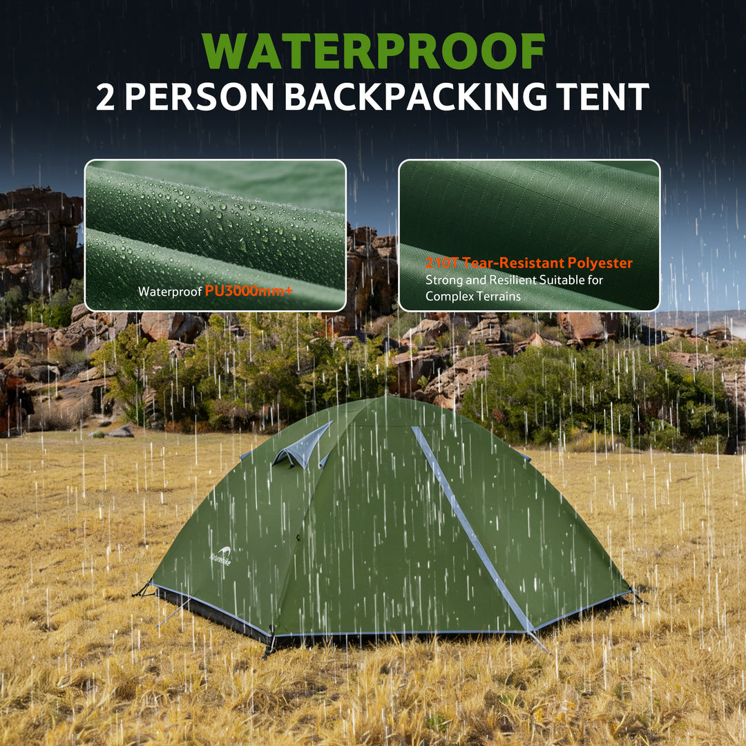 Bleik™ 2-Personen-Trekkingzelt – Naturehike