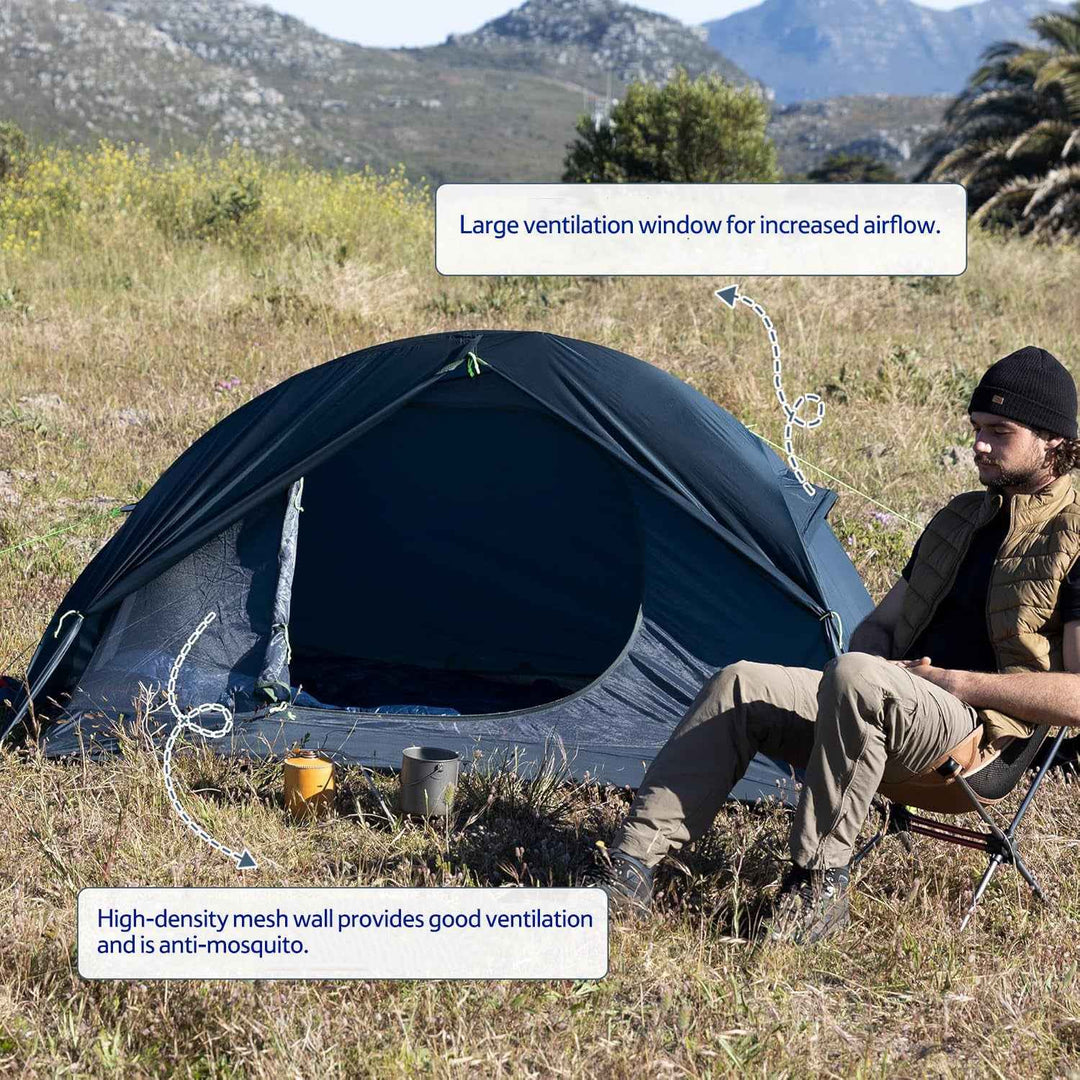 Cloud Trek™ 1-Person Ultralight Bikepacking Tent