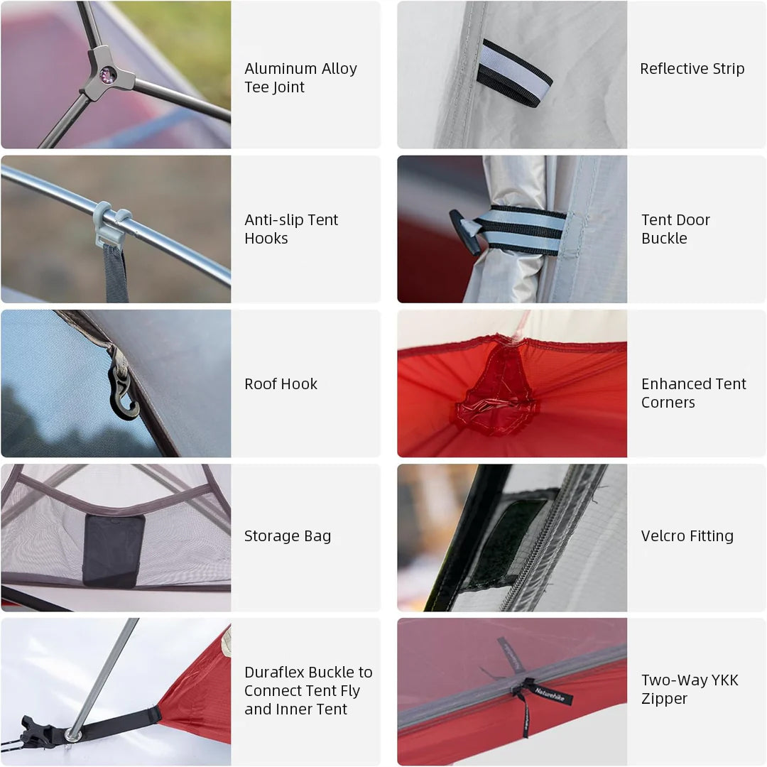 Naturehike Cloud UP 3-persoons lichtgewicht tent Naturehike Cloud UP 3-persoons lichtgewicht tent