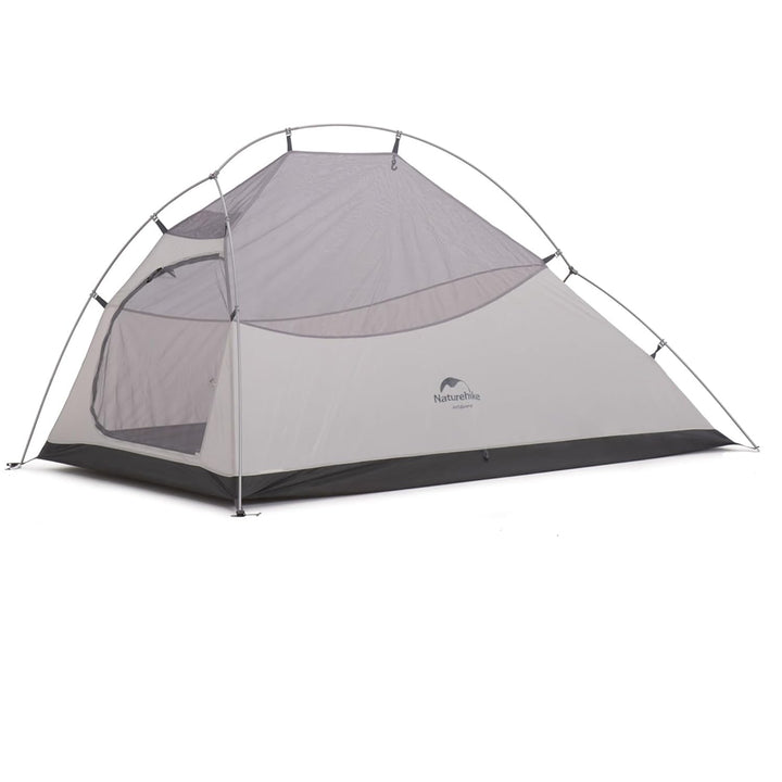 Naturehike Cloud Up 2-Person Ultralight Backpacking Tent inner tent in blue on a white background, breathable and well-ventilated, ideal for lightweight backpacking, camping, and outdoor adventures
