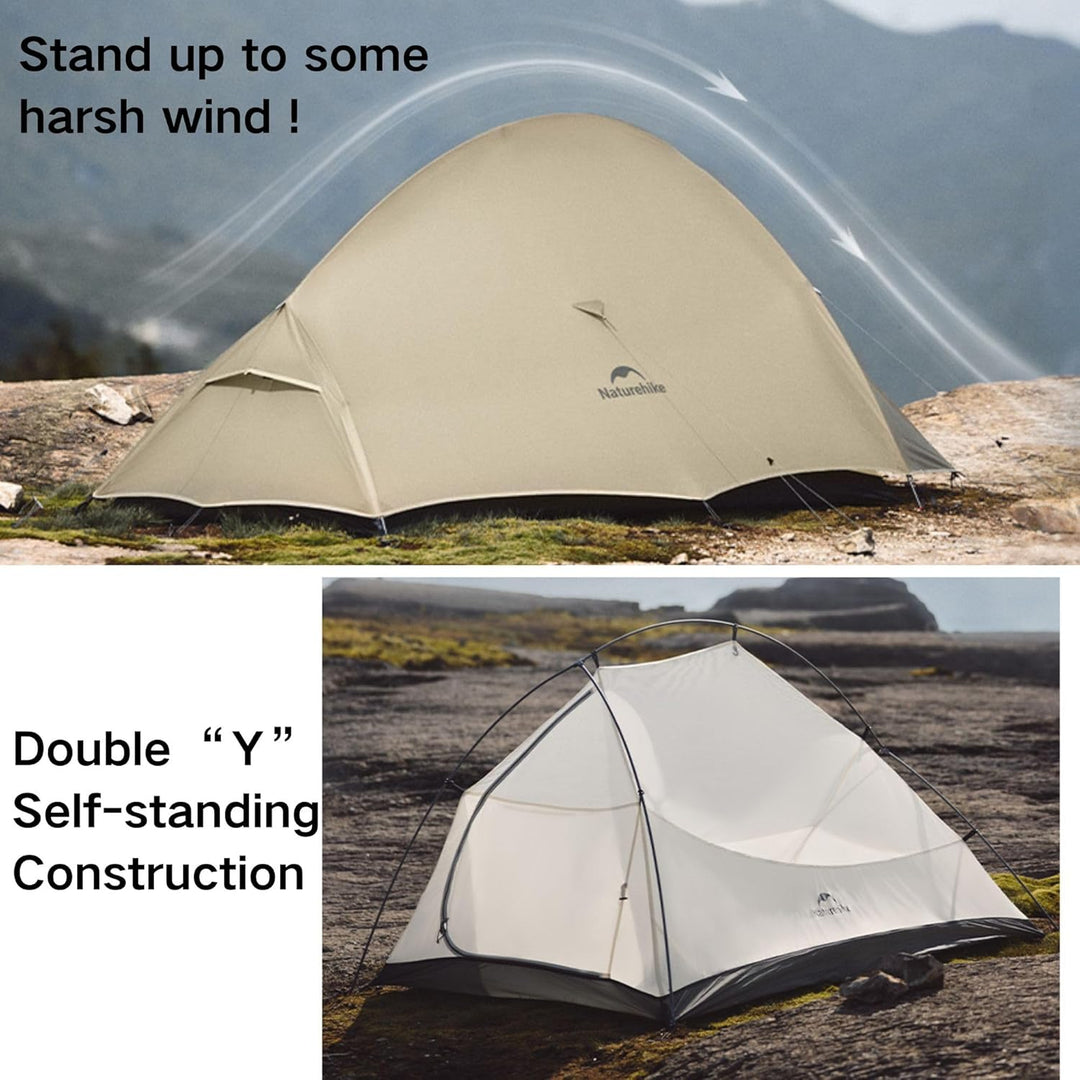 zelt wind Cloud Up Pro 1-Personen-Ultraleicht-Rucksackzelt