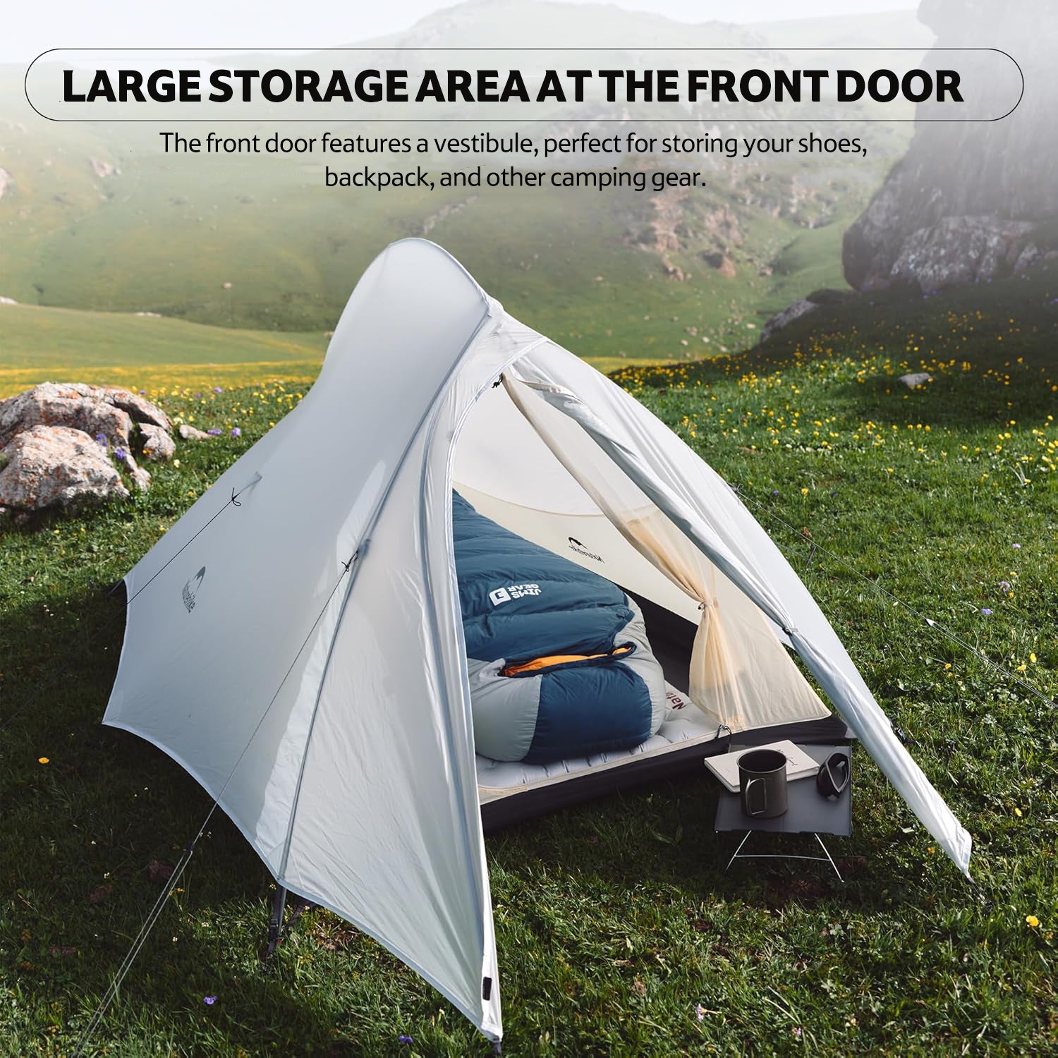 djedi tent Cloud Up™ UL 1-Person Ultralight Backpacking Tent