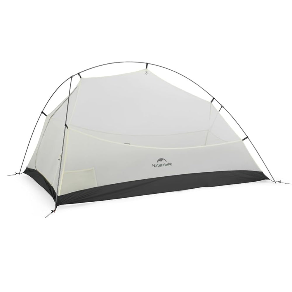 Naturehike Cloud Up UL 1-Person tent inner setup, showing the fully assembled inner tent with breathable mesh and floor structure on a white background.