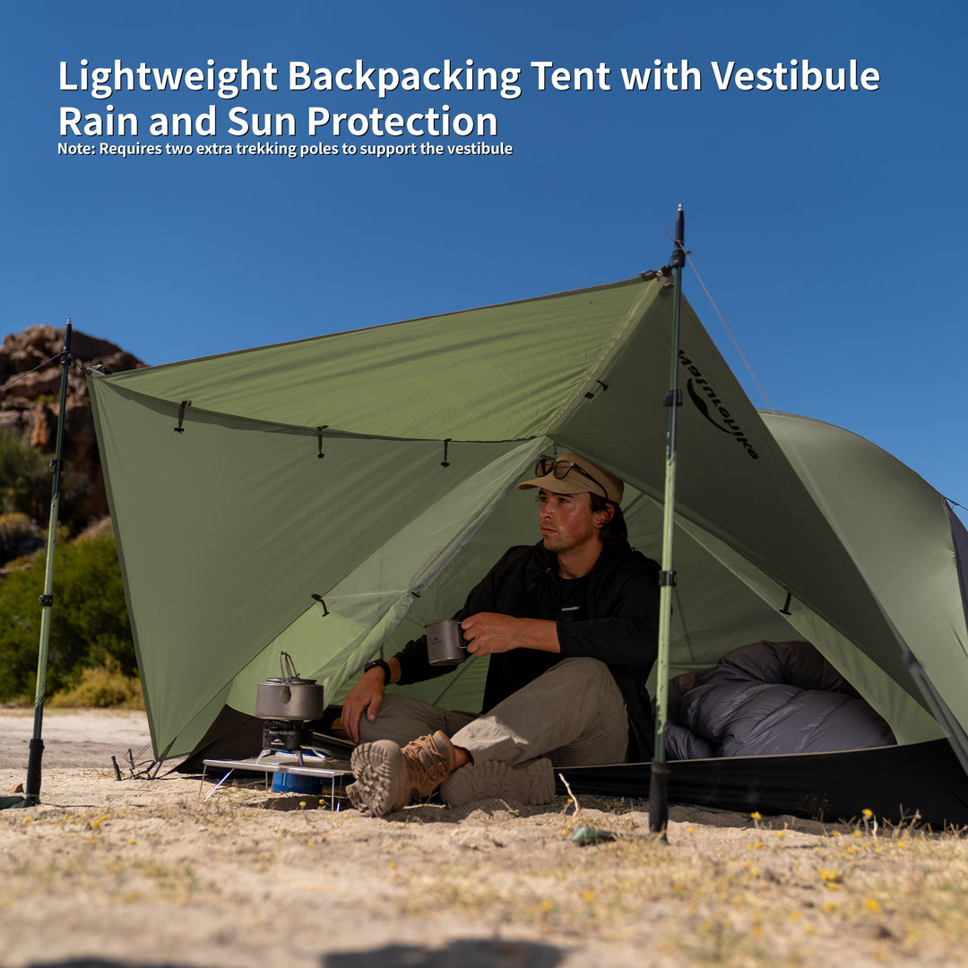 tarp ultralight backpacking Namiot mongar pro 1 20d cnk2550ws037-light grey NATUREHIKE