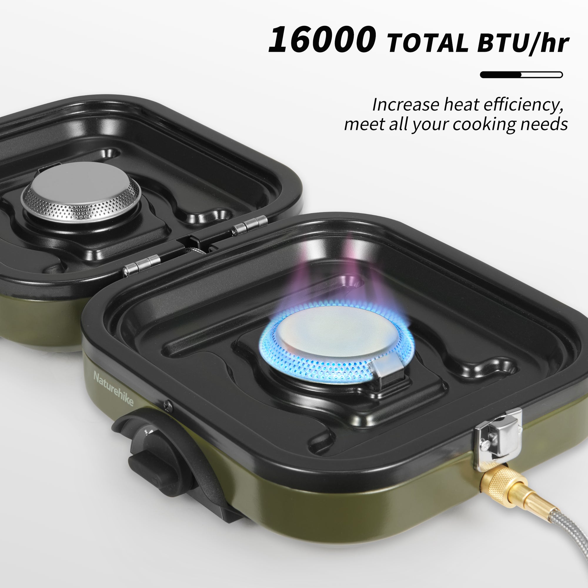 Phantom™ 2バーナー折りたたみキャンプストーブ | Naturehike