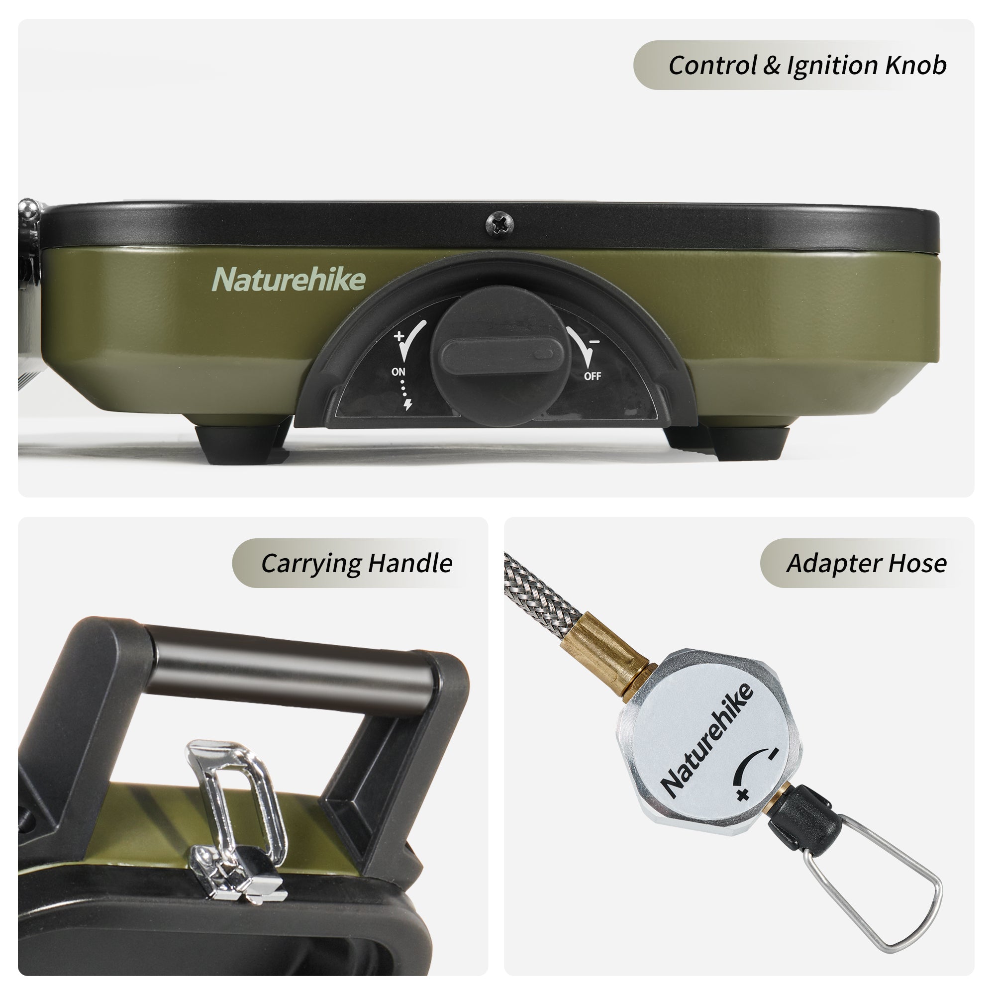 Phantom™ 2-Burner Folding Camping Stove | Naturehike