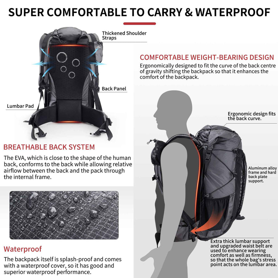 Rock™ Hiking Backpack | Naturehike