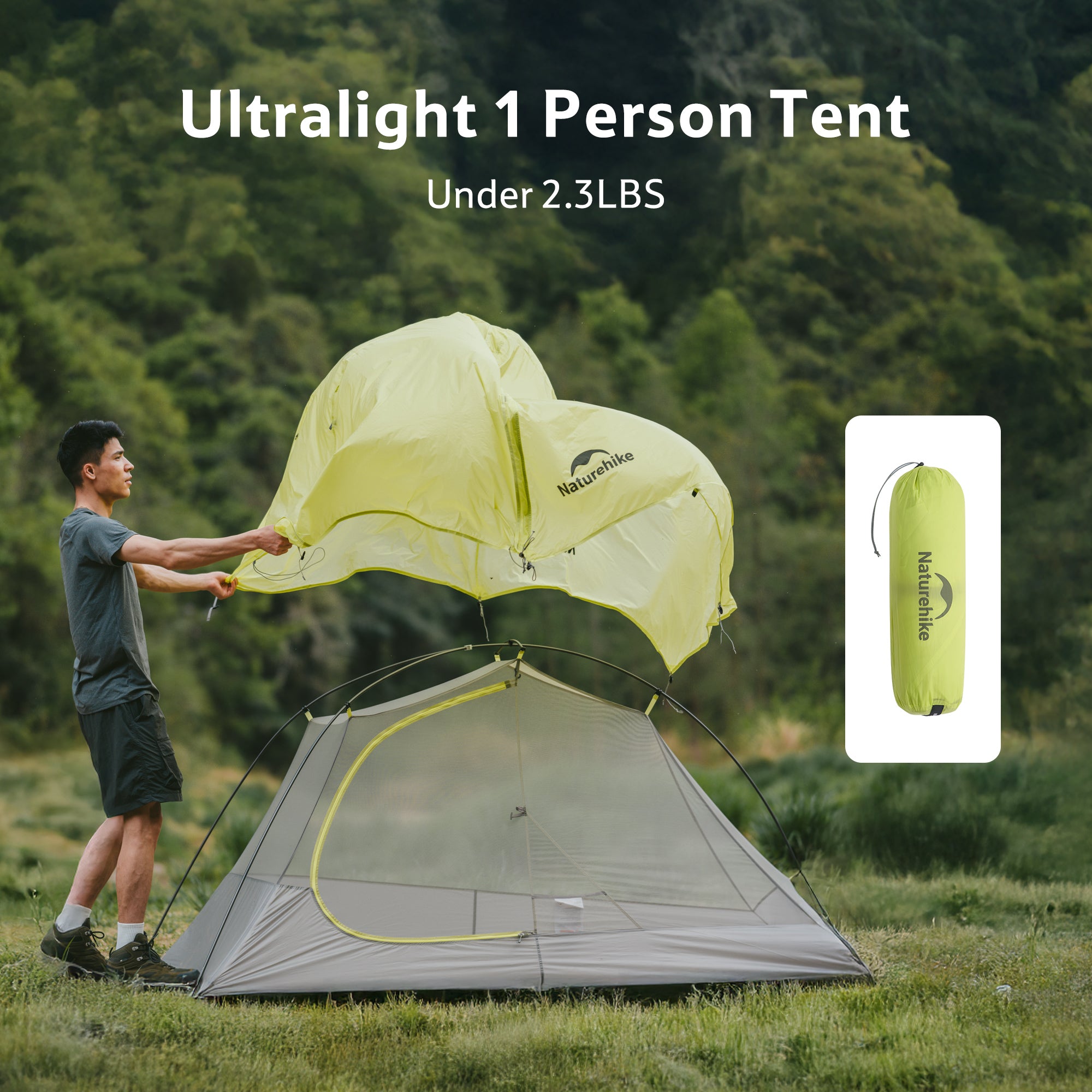 Star Trail™ EXT 1-Person Ultralight Backpacking Tent | Naturehike