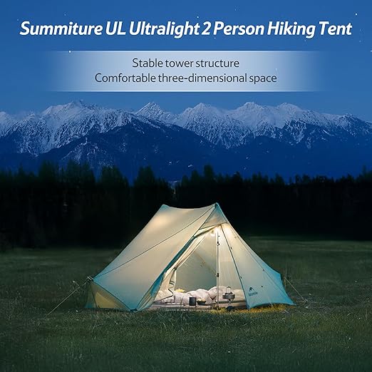 Naturehike P-Serie Kampeertent 2 Personen - 4 Seizoenen, Ultralicht Naturehike P-Serie Kampeertent 2 Personen - 4 Seizoenen, Ultralicht