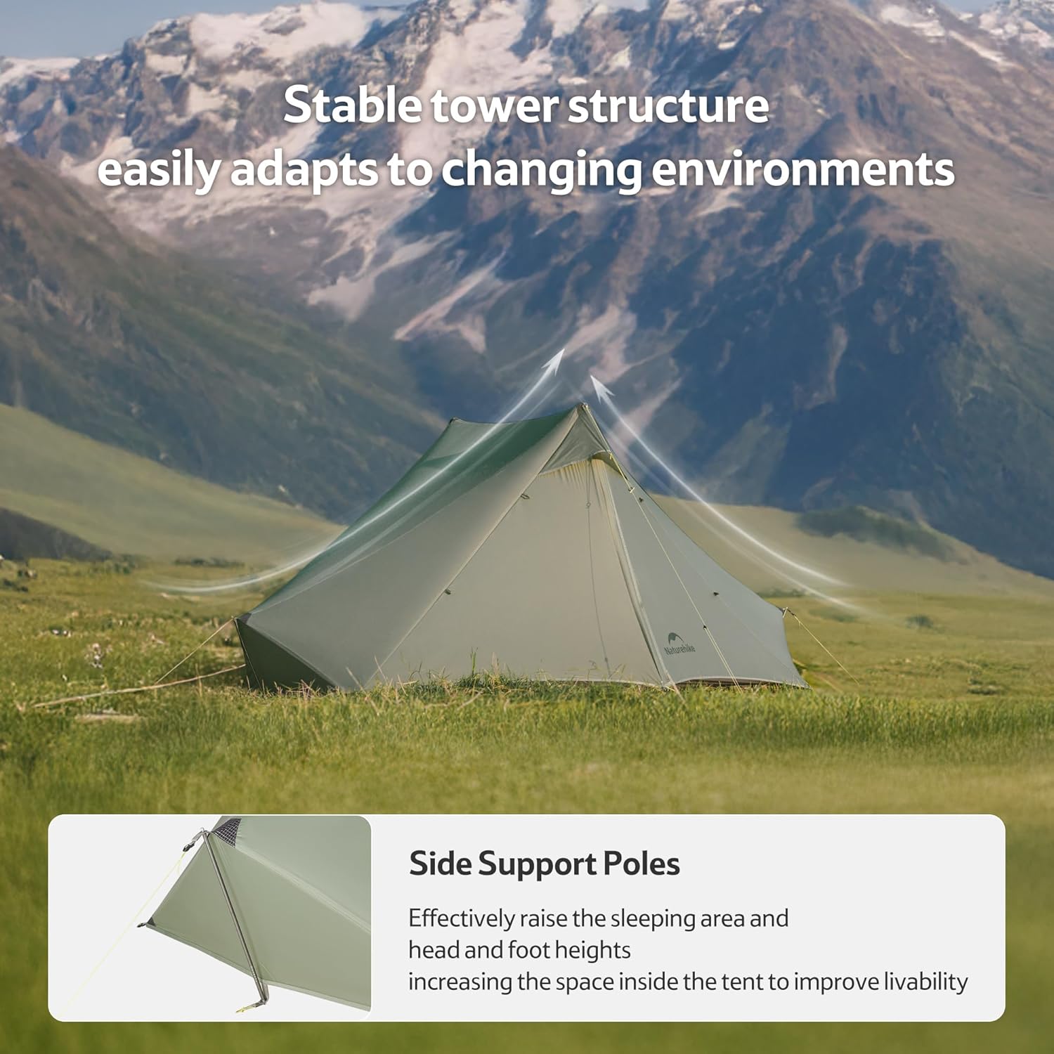 Summiture™ 2-Person Ultralight Backpacking Tent | Naturehike