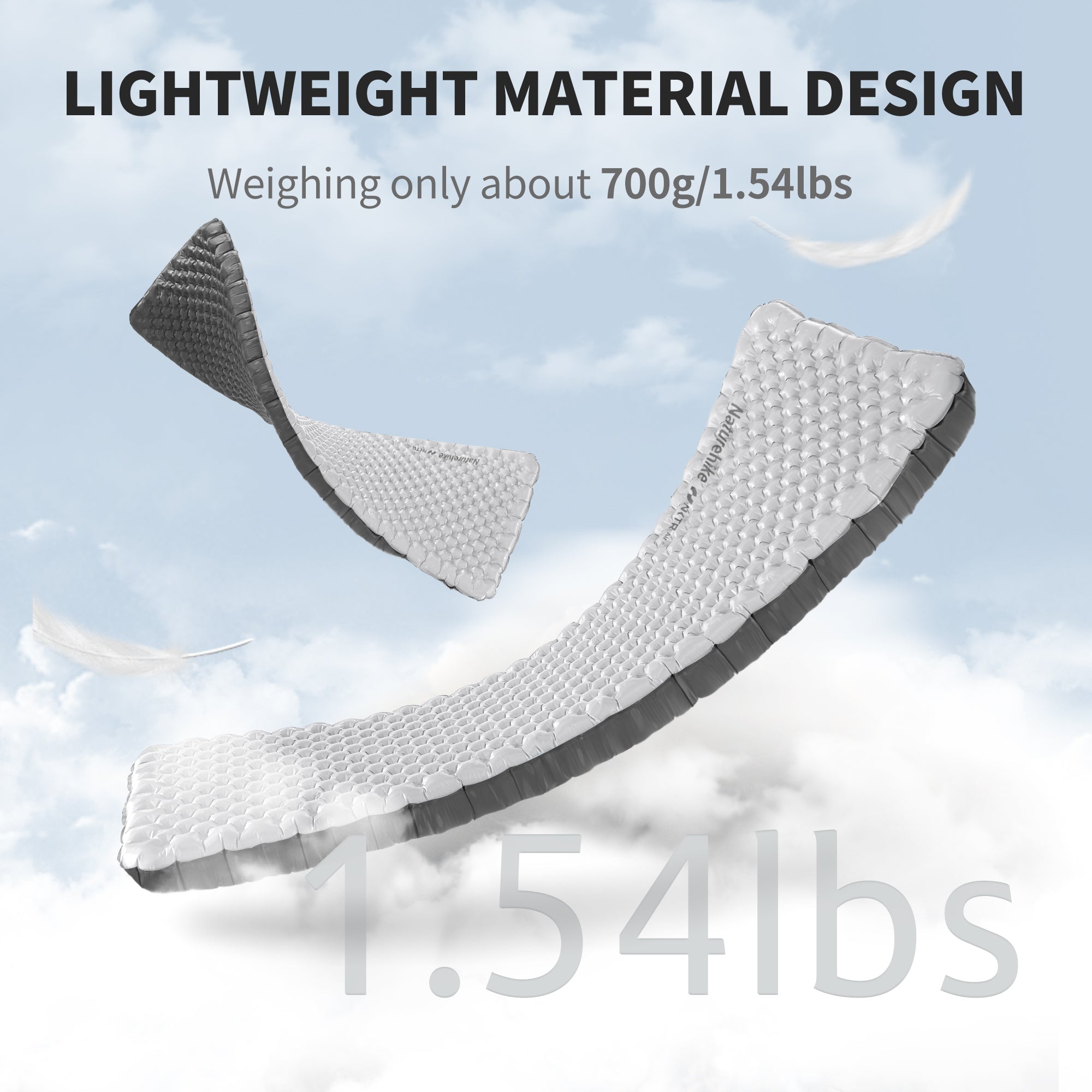 TuYe™ R6.5 Ultralight Inflatable Pad with Reinforced Sidewalls