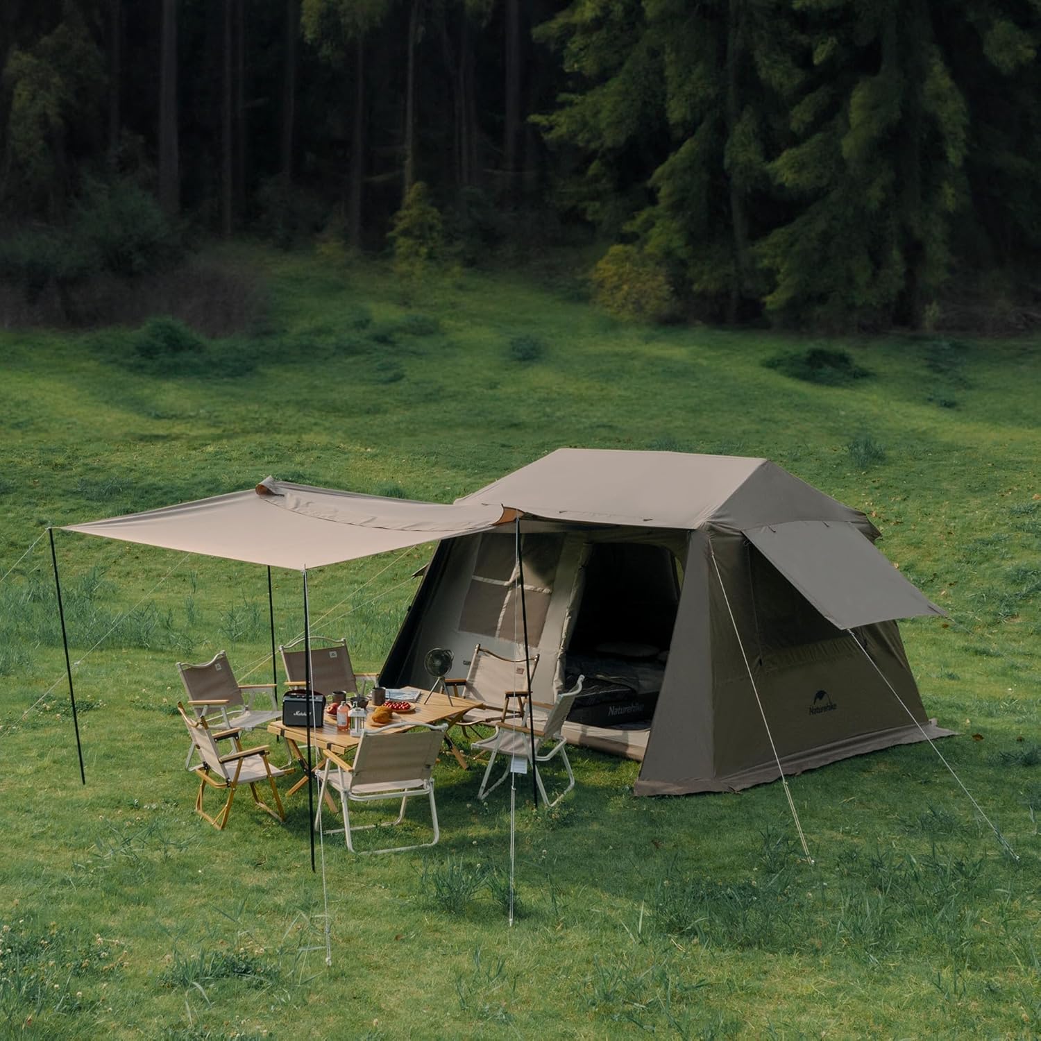 Village™ 13 6-Person Automatic Cabin Tent | Naturehike