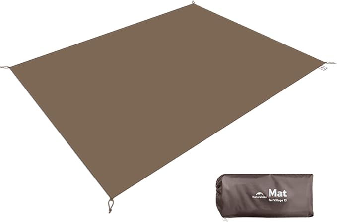 Naturehike Village 13 6-Person Automatic Cabin Tent groundsheet main view on white background, durable and waterproof, providing reliable protection for family camping and outdoor adventures.