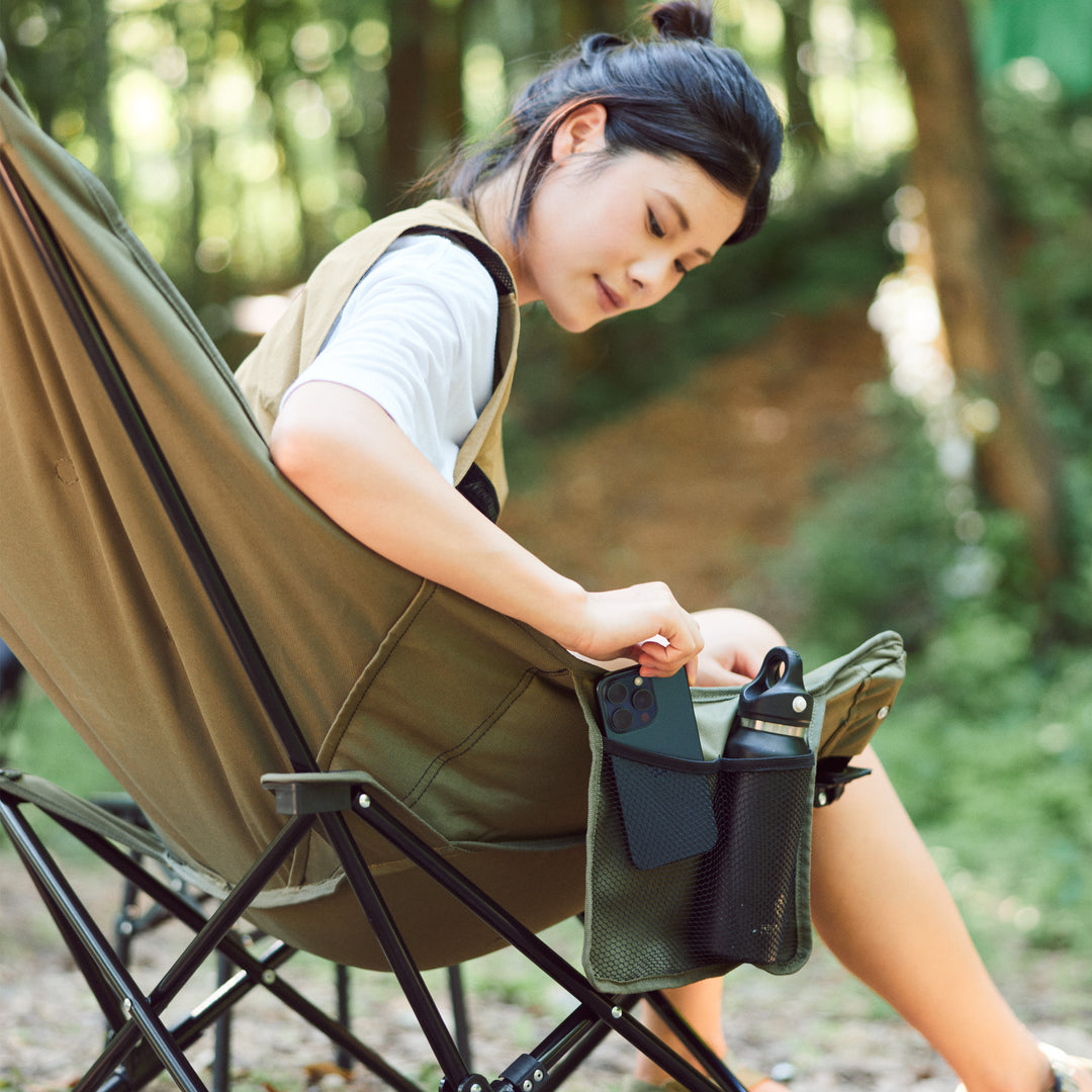 navaris campingstuhl Naturehike Seastar Übergroßer gepolsterter Campingstuhl|27,6″ Extrabreit & Baumwollgepolstert