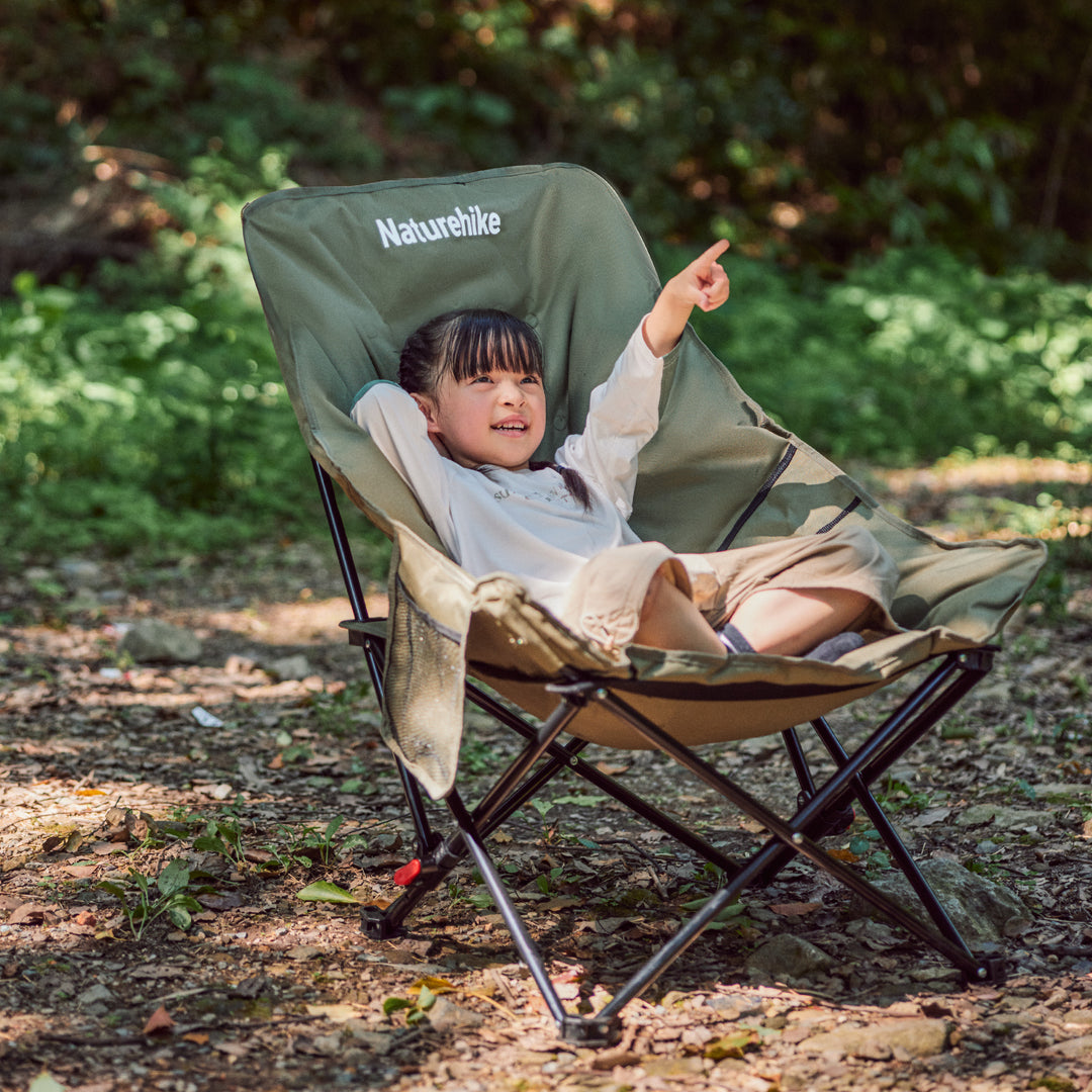 riesen campingstuhl Naturehike Seastar Übergroßer gepolsterter Campingstuhl|27,6″ Extrabreit & Baumwollgepolstert