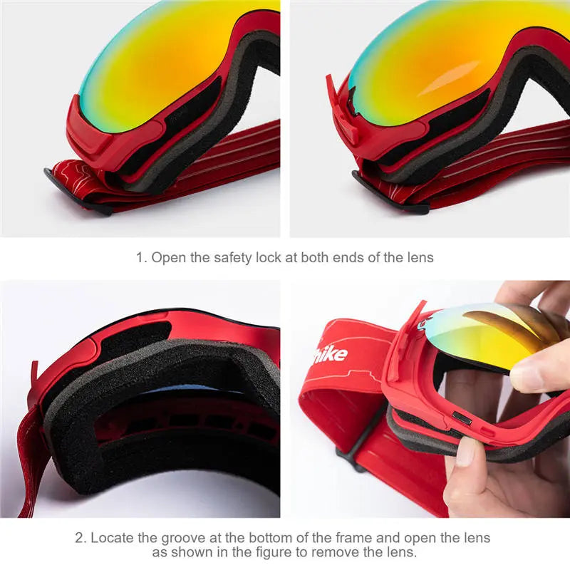 Ski Goggles UVA400 Anti-Fog Glasses Unisex – Naturehike official store