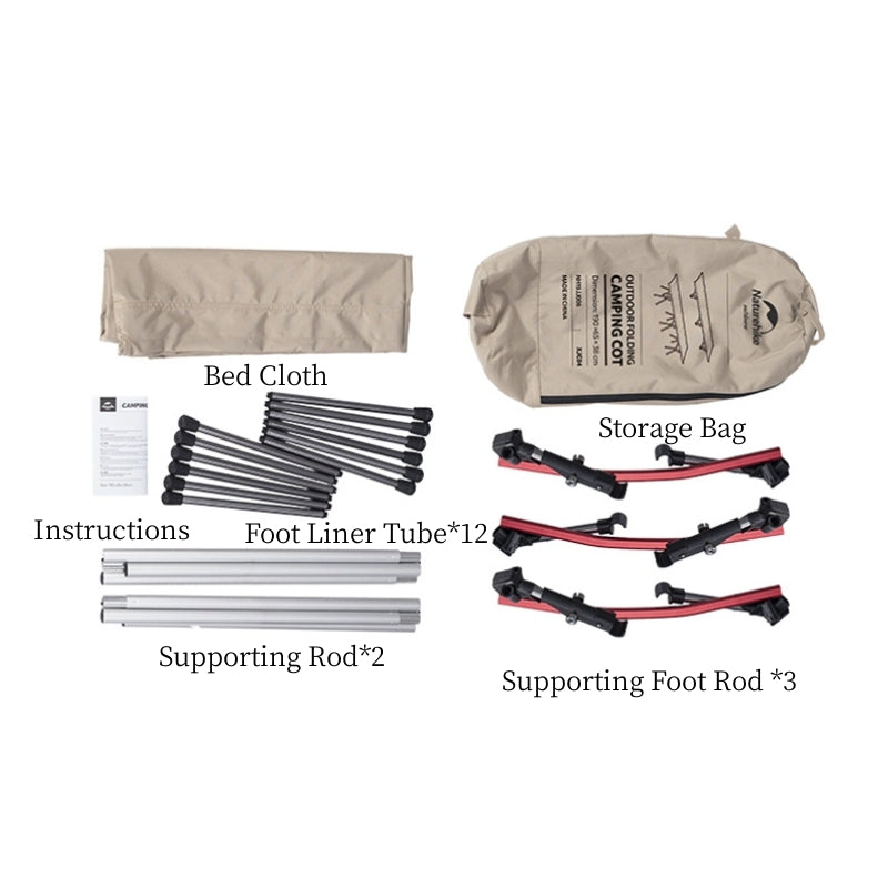 An image of a Ultralight Foldable Camping COT by Naturehike official store