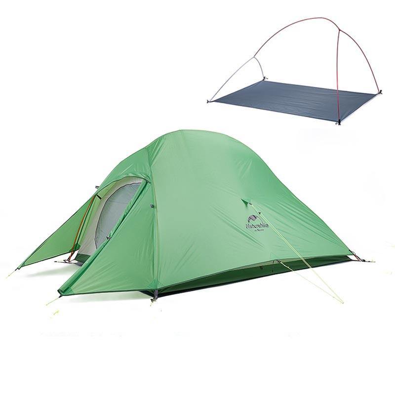 Cloud UP 2 People 3-season Camping Tent 210T(Color random)——Special Price & Limited Quantity