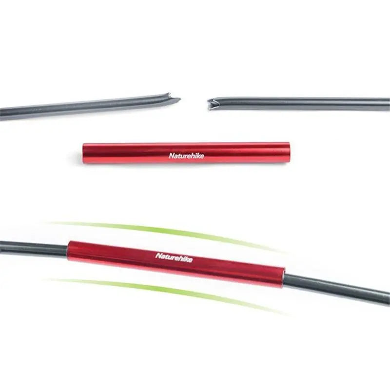 aluminium tent pole replacement Naturehike 13*128mm 6061 Aluminum Alloy Tent Pole (4pcs)