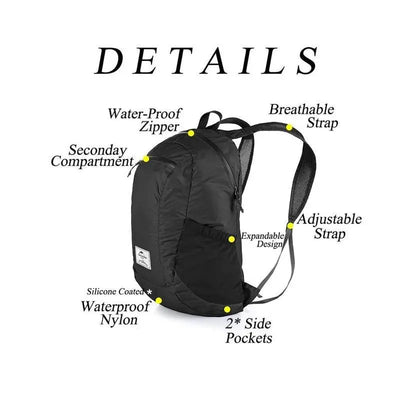 Naturehike 18L Waterproof Camping Backpack