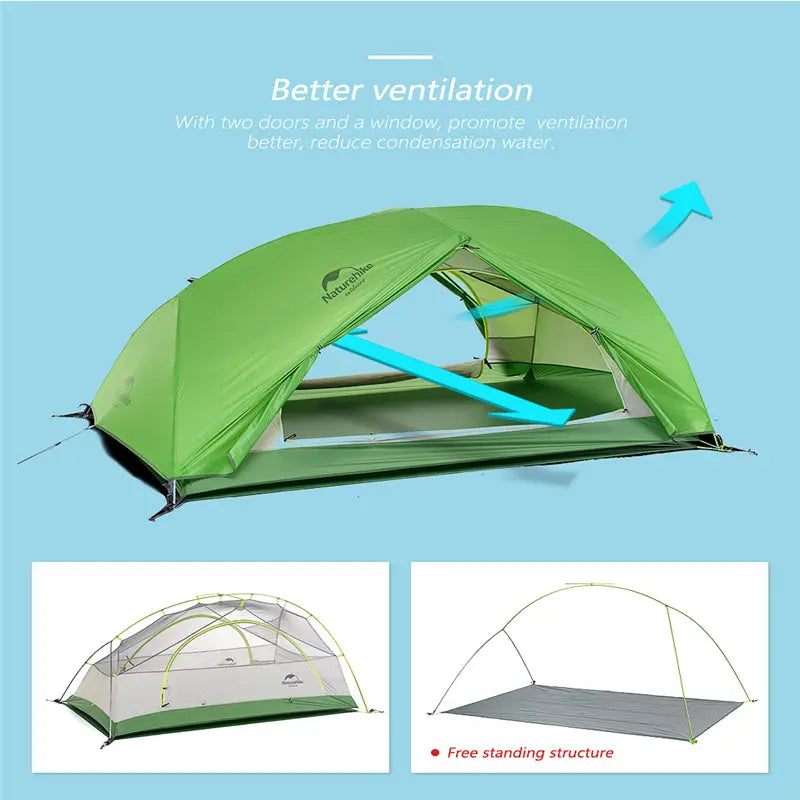Naturehike Star-River 4-Season 2 person Camping Tent