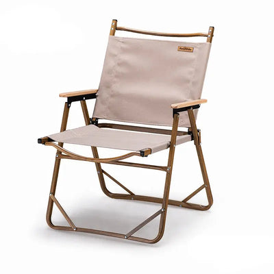 Naturehike Outdoor Furniture Wooden Grain Aluminum Foldable Chair