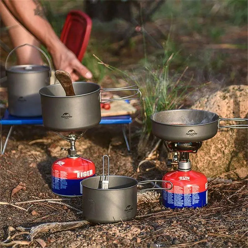 Naturehike Lightweight Titanium Outdoor Cooking Pot