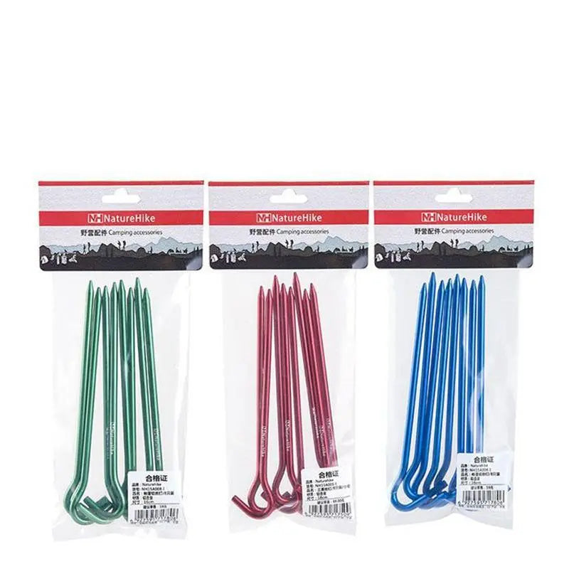 naturehike tent pegs 18*33cm Tent Hook stakes (8pcs)