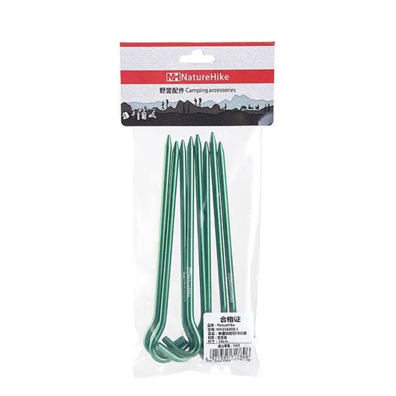 naturehike tent pegs 18*33cm Tent Hook stakes (8pcs)